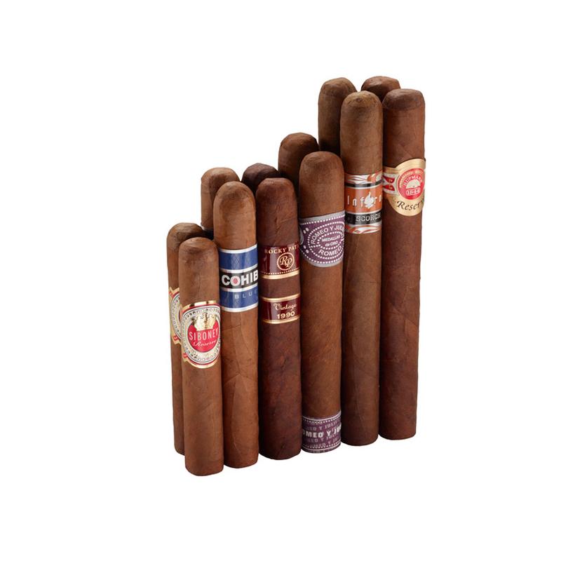 Famous Value Samplers 12 Medium Cigars No. 1 Cigars at Cigar Smoke Shop