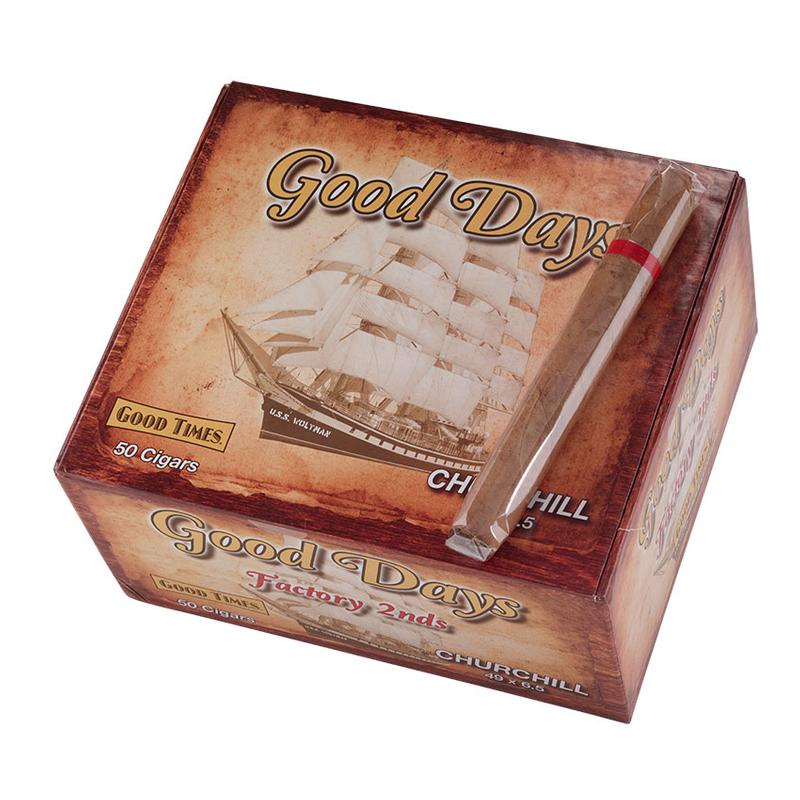Good Days Factory Seconds Churchill Natural Cigars at Cigar Smoke Shop