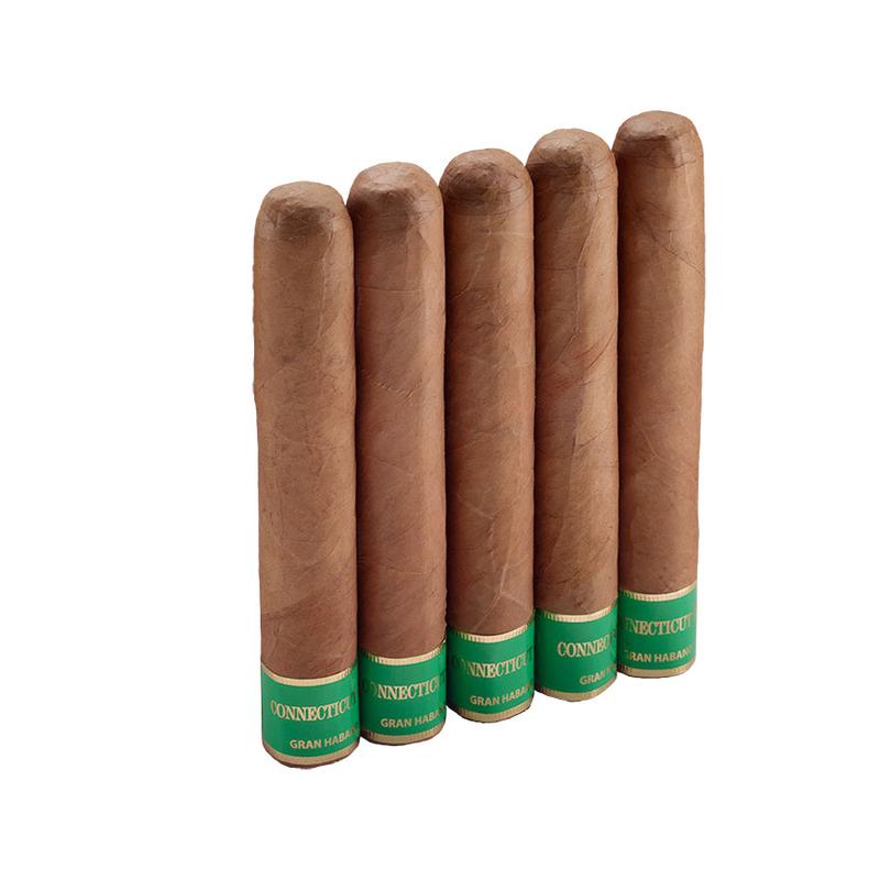Gran Habano #1 Connecticut Imperiales 5 Pack Cigars at Cigar Smoke Shop