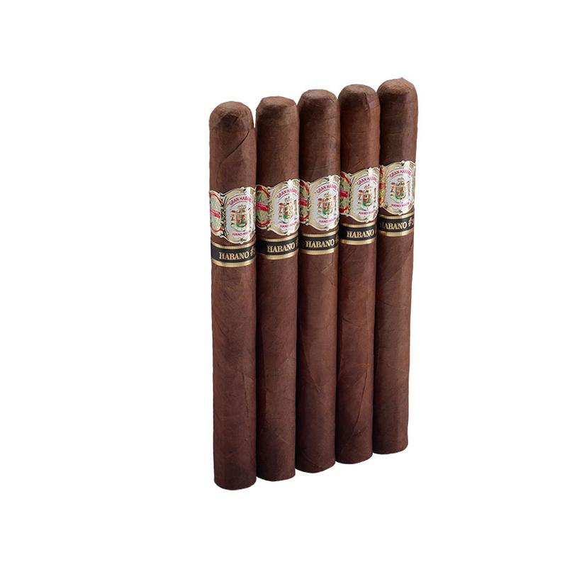 Gran Habano #3 Habano Churchill 5 Pack Cigars at Cigar Smoke Shop