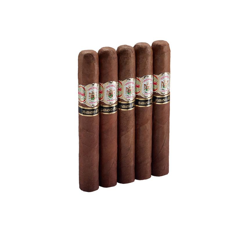 Gran Habano #3 Habano Gran Robusto 5 Pack Cigars at Cigar Smoke Shop
