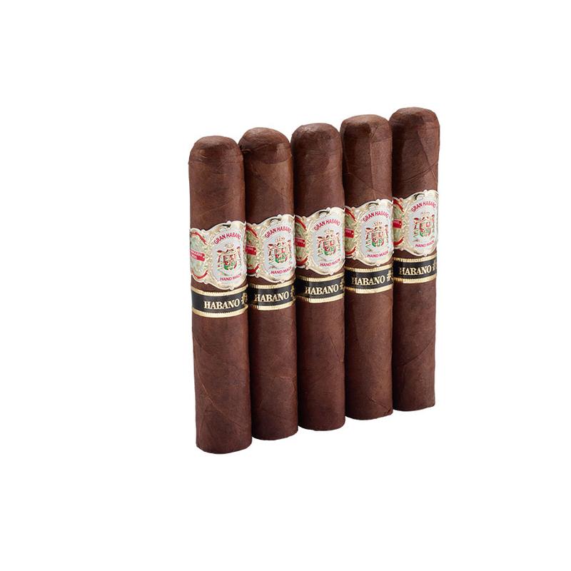 Gran Habano #3 Habano Rothschild 5 Pack Cigars at Cigar Smoke Shop