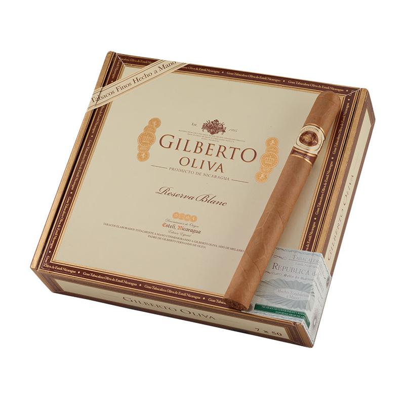 Gilberto Blanc Gilberto Oliva Reserva Blanc Churchill Cigars at Cigar Smoke Shop