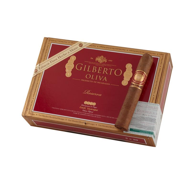 Gilberto Oliva Reserva Robusto Cigars at Cigar Smoke Shop
