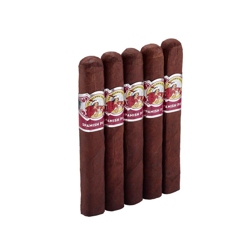 La Gloria Cubana Spanish Press Robusto 5PK Cigars at Cigar Smoke Shop