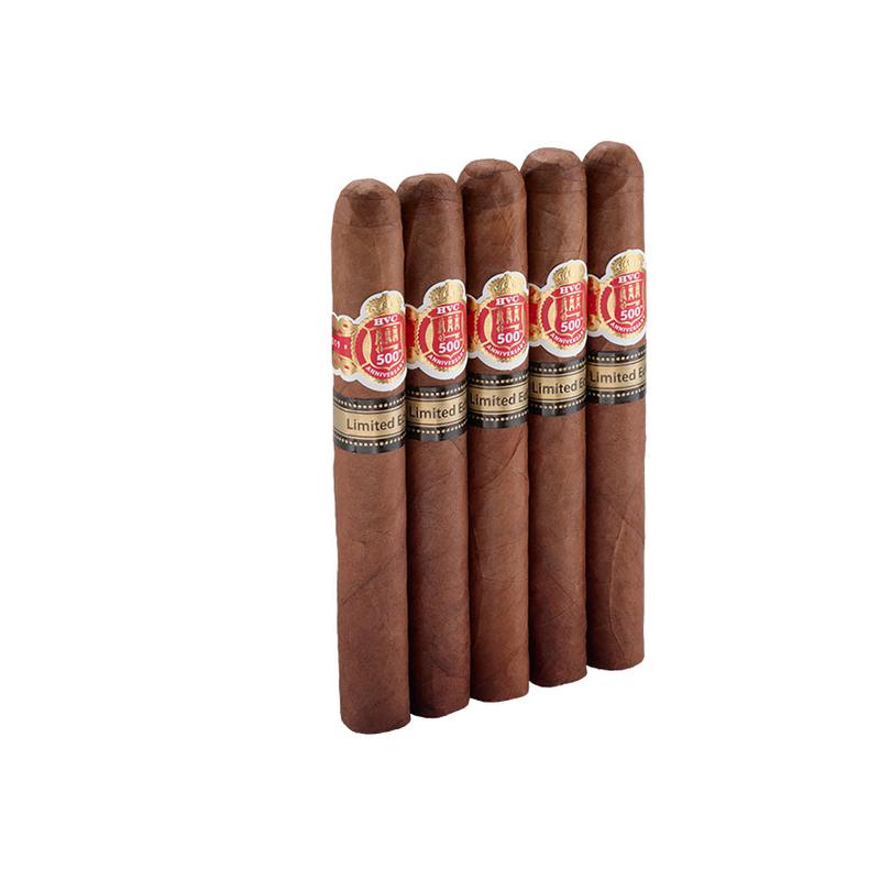 HVC 500 Years Anniversary Selectos 5 Pack Cigars at Cigar Smoke Shop