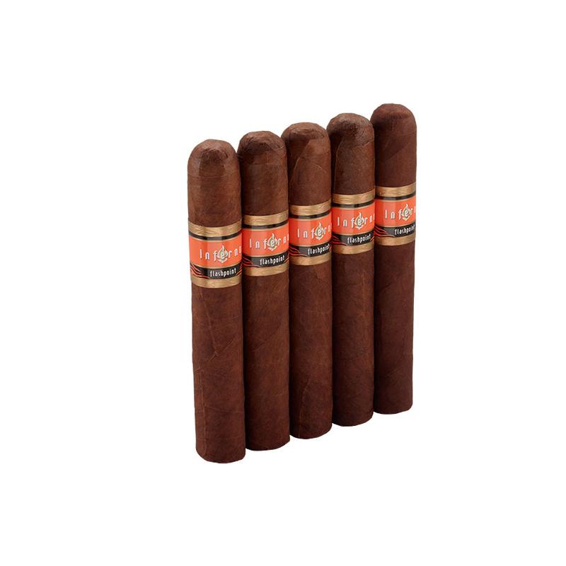 Inferno Flashpoint Double Toro 5 Pack Cigars at Cigar Smoke Shop