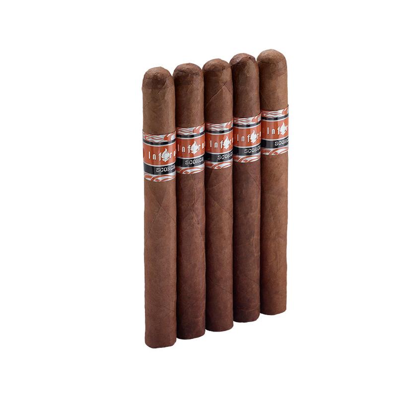 Inferno Scorch Churchill 5 Pack Cigars at Cigar Smoke Shop