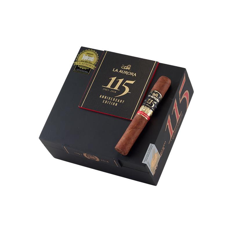 La Aurora 115th Anniversary Robusto Cigars at Cigar Smoke Shop