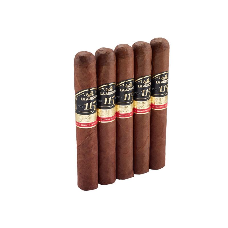 La Aurora 115th Anniversary Toro 5 Pack Cigars at Cigar Smoke Shop