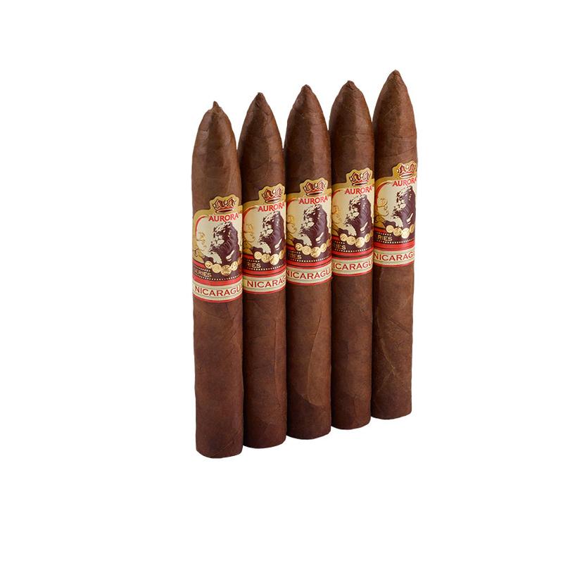 La Aurora 1495 Nicaragua Belicoso 5PK Cigars at Cigar Smoke Shop