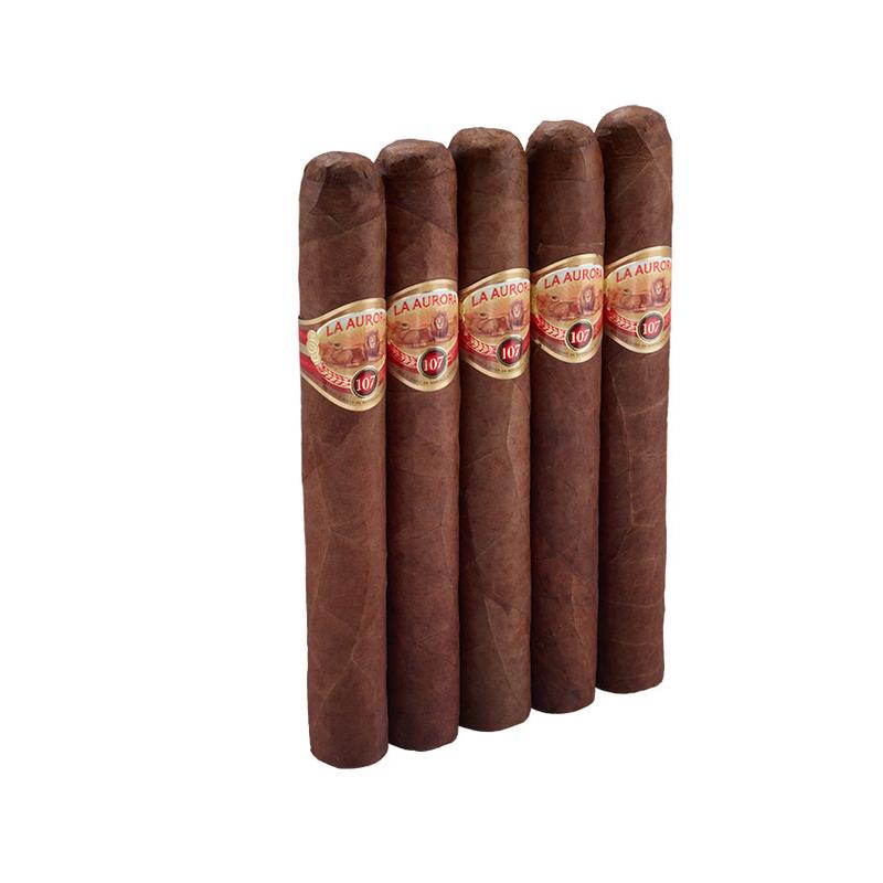 La Aurora 107 Gran 107 5 Pk Cigars at Cigar Smoke Shop