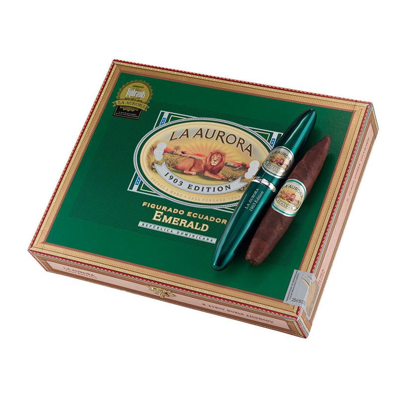 La Aurora Preferidos Emerald Ecuadorian Sungrown #2 Tubes Cigars at Cigar Smoke Shop