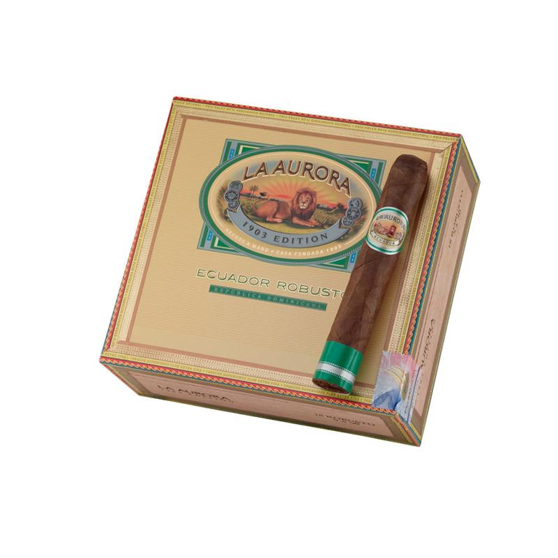 La Aurora Preferidos Emerald Ecuadorian Sungrown Robusto Cigars at Cigar Smoke Shop