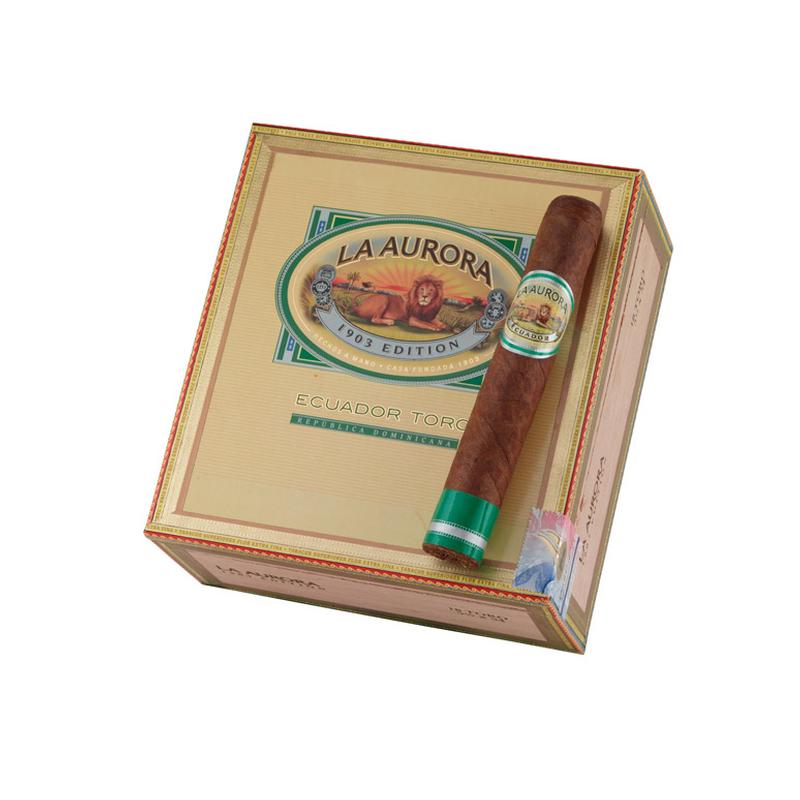 La Aurora Preferidos Emerald Ecuadorian Sungrown Toro Cigars at Cigar Smoke Shop