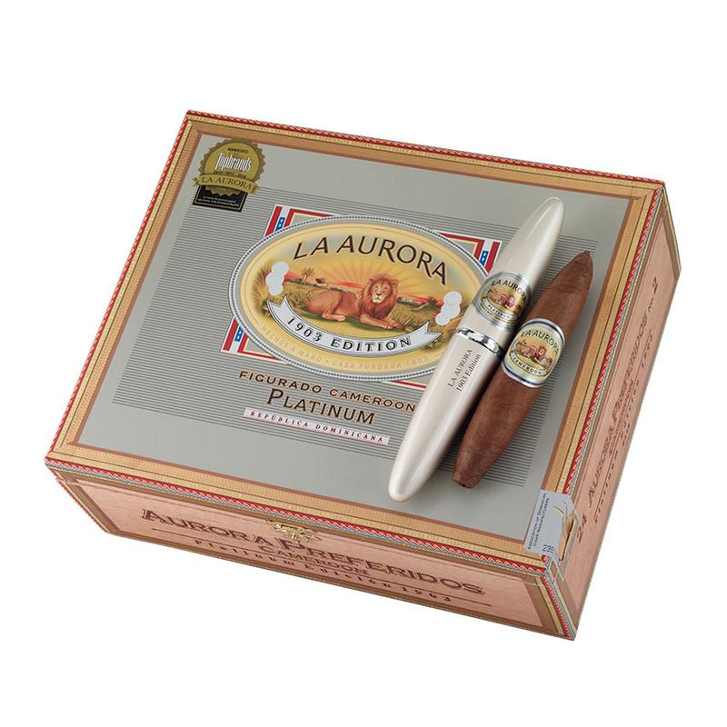 La Aurora Preferidos Platinum Cameroon #2 Tubes Cigars at Cigar Smoke Shop