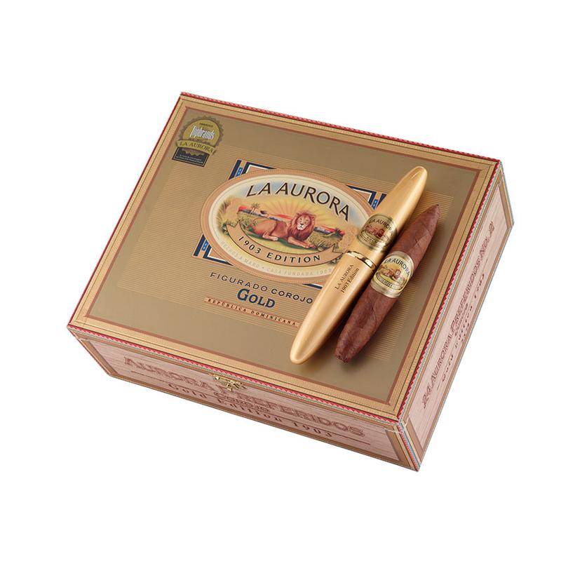 La Aurora Preferidos Gold Dominican Corojo #2 Tubes Cigars at Cigar Smoke Shop