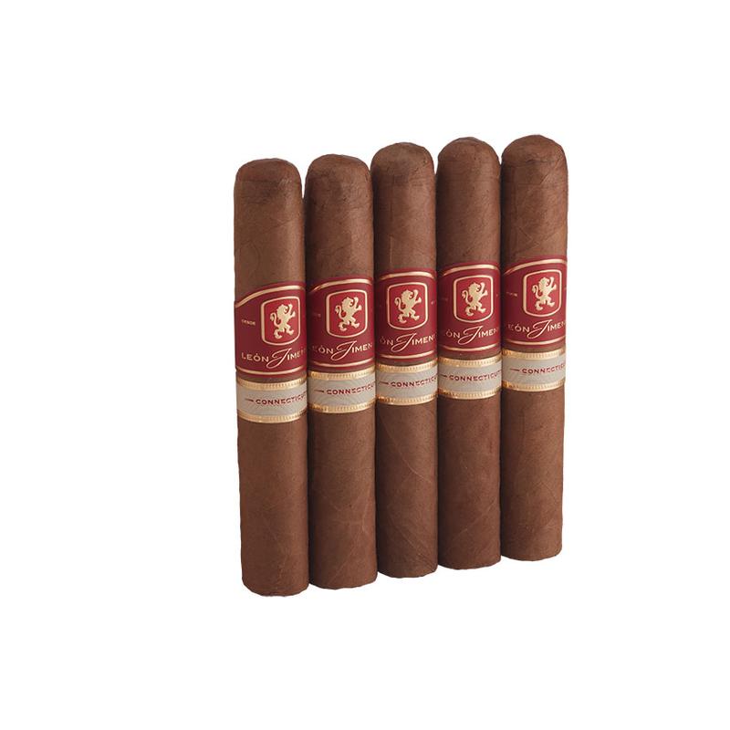 Leon Jimenes Robusto 5 Pack Cigars at Cigar Smoke Shop