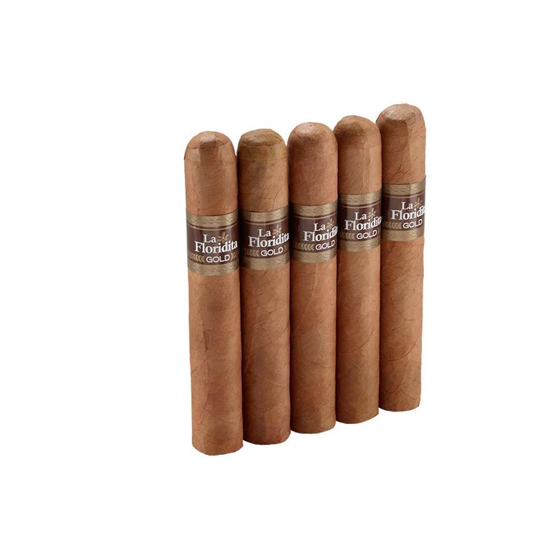 La Floridita Gold Magnum 5 Pack Cigars at Cigar Smoke Shop