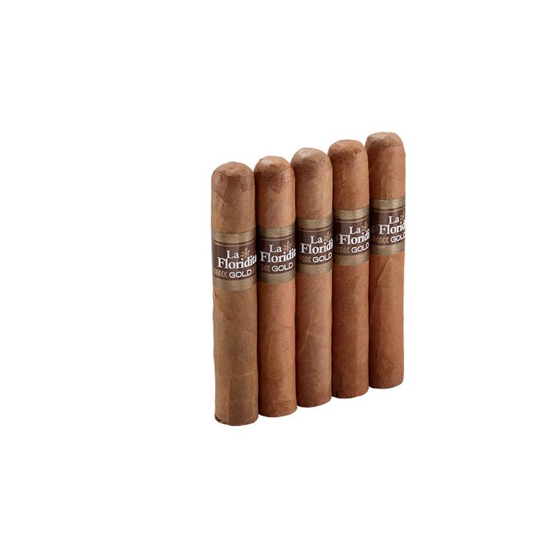 La Floridita Gold Robusto 5 Pack Cigars at Cigar Smoke Shop