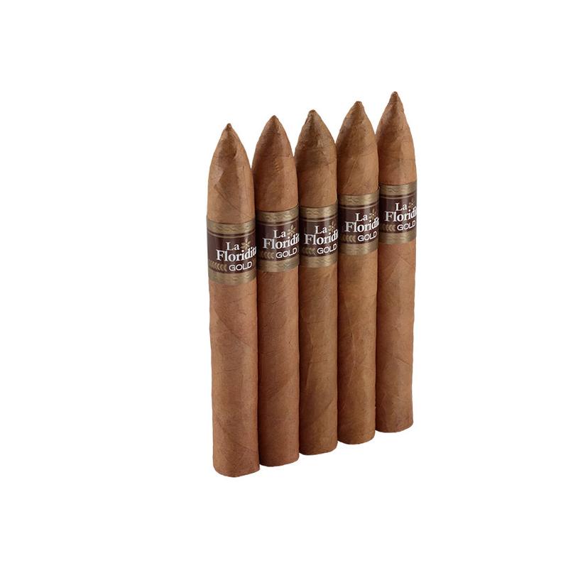 La Floridita Gold Torpedo 5 Pack Cigars at Cigar Smoke Shop
