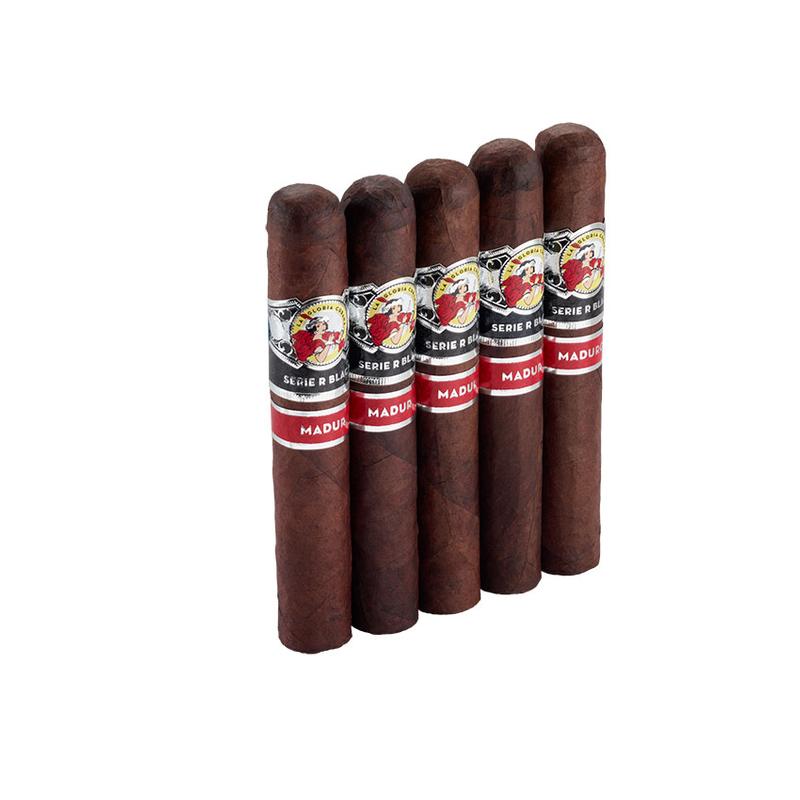La Gloria Cubana Serie R Black Maduro No. 60 5 Pack Cigars at Cigar Smoke Shop