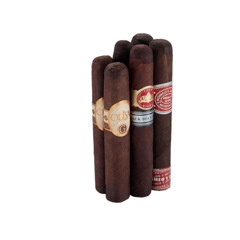 Liquidation Samplers Broadleaf 6 Pack No. 1 (3x2) Cigars at Cigar Smoke Shop