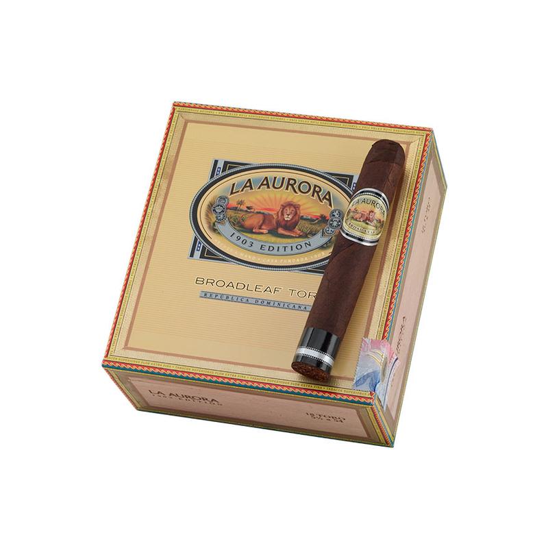La Aurora Preferidos Diamond Connecticut Broadleaf Toro Cigars at Cigar Smoke Shop