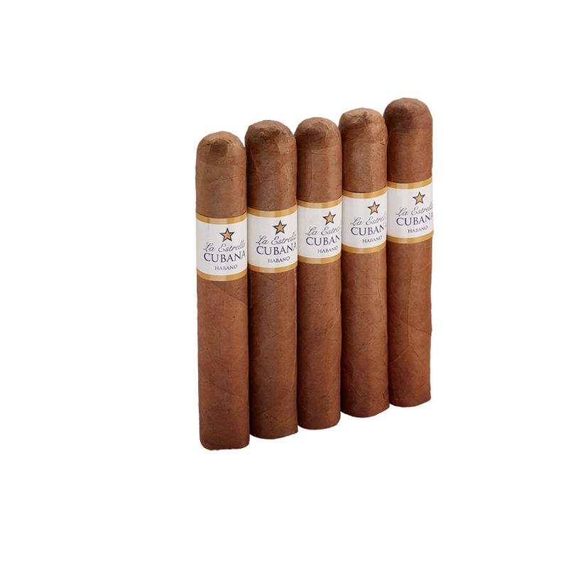 La Estrella Cubana Habano Gigante 5 Pack Cigars at Cigar Smoke Shop