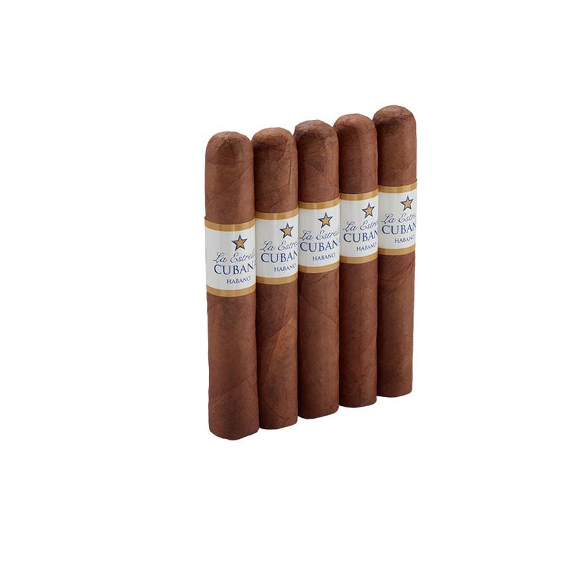 La Estrella Cubana Habano Robusto 5 Pack Cigars at Cigar Smoke Shop