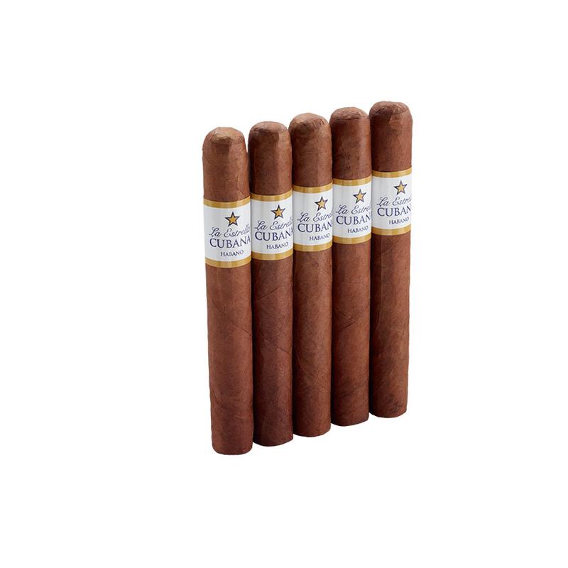 La Estrella Cubana Habano Toro 5 Pack Cigars at Cigar Smoke Shop