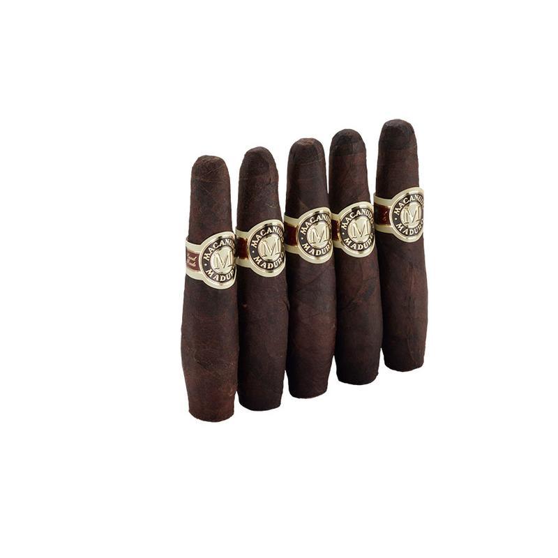 Macanudo Maduro Diplomat 5 Pack Cigars at Cigar Smoke Shop