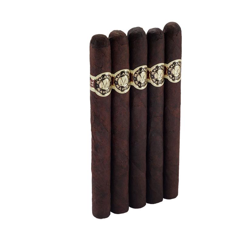 Macanudo Maduro Prince Phillip 5 Pack Cigars at Cigar Smoke Shop