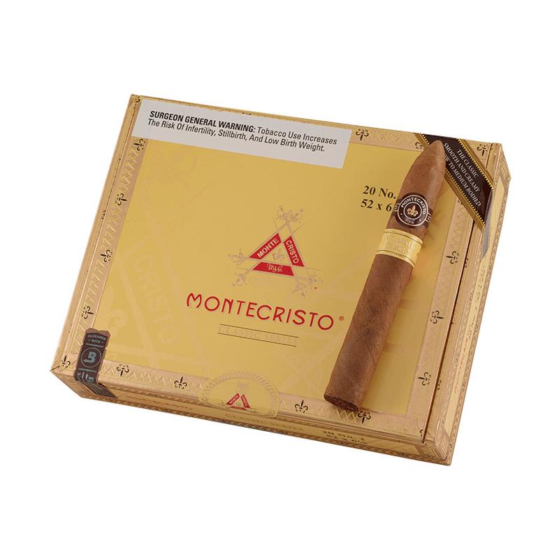 Montecristo Classic No. 2 (Box Pressed) Cigars at Cigar Smoke Shop