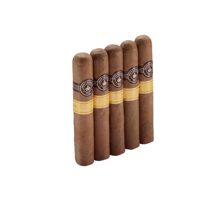 Montecristo Classic Robusto 5 Pack Cigars at Cigar Smoke Shop