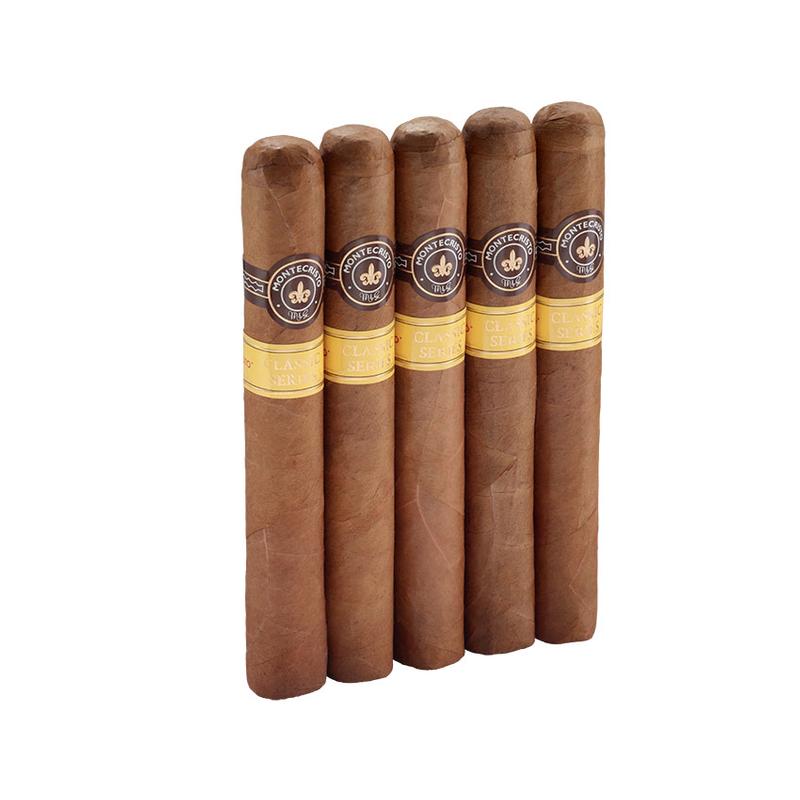Montecristo Classic Toro 5 Pack Cigars at Cigar Smoke Shop