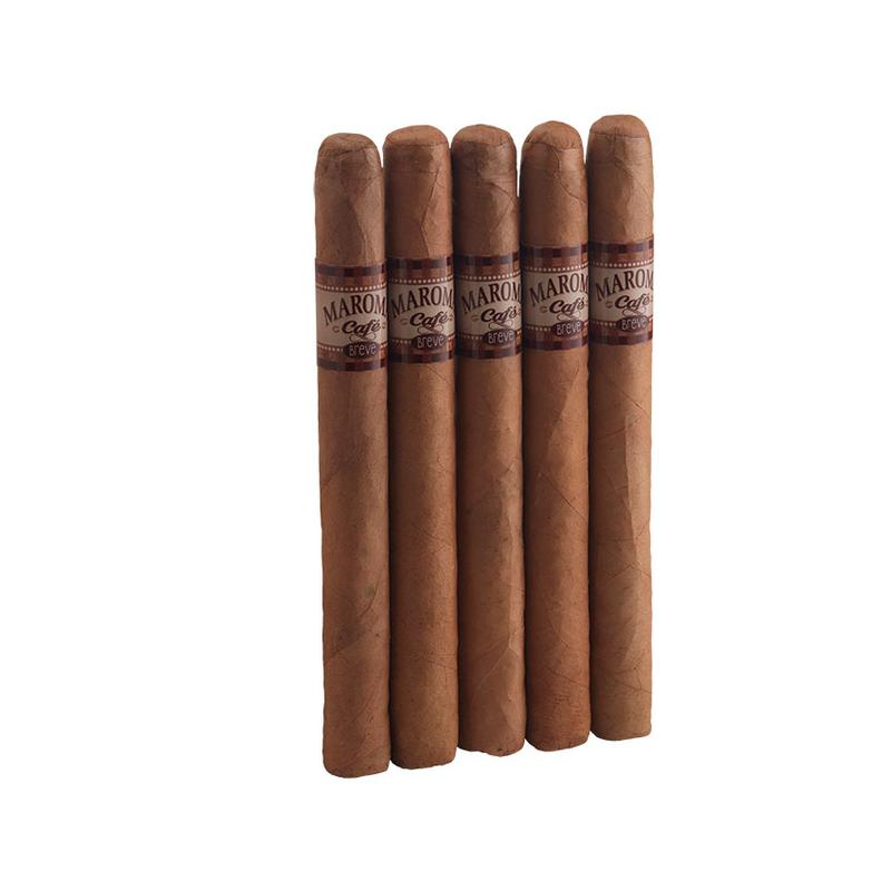 Maroma Cafe Breve Churchill 5 Pack Cigars at Cigar Smoke Shop
