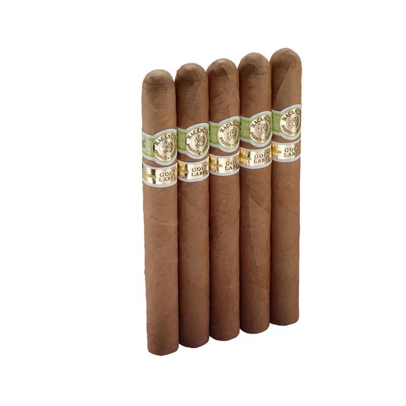 Macanudo Gold Label Lord Nelson 5 Pack Cigars at Cigar Smoke Shop