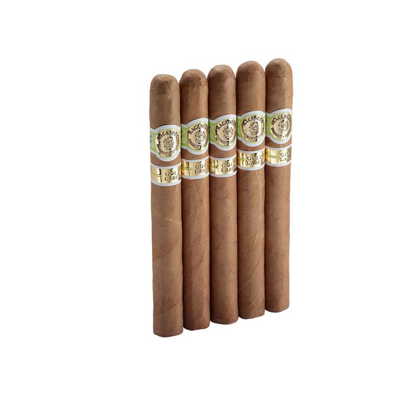 Macanudo Gold Label Shakespeare 5 Pack Cigars at Cigar Smoke Shop