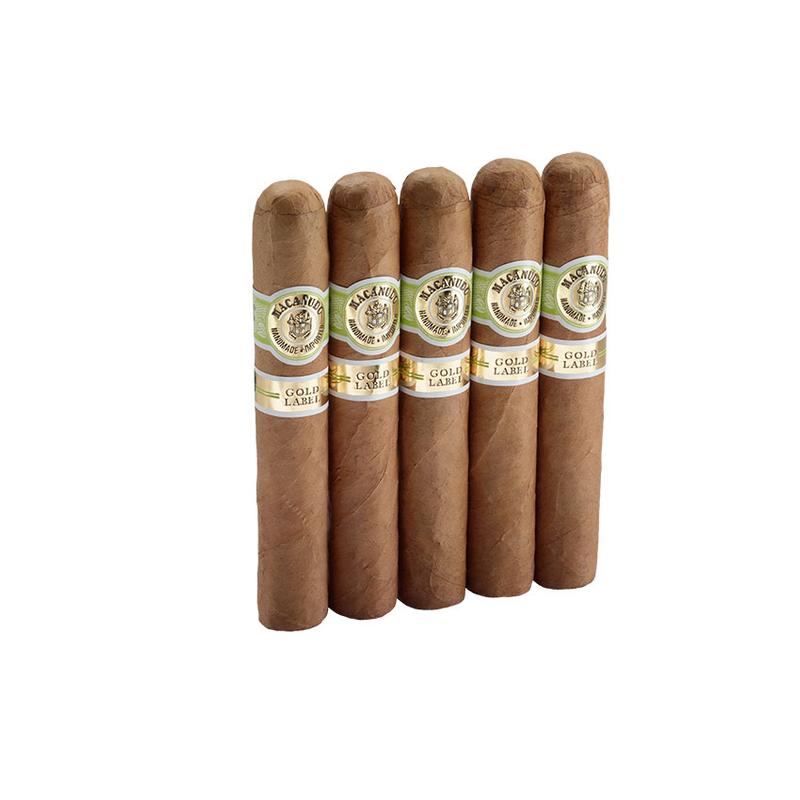 Macanudo Gold Label Duke Of York 5 Pack Cigars at Cigar Smoke Shop