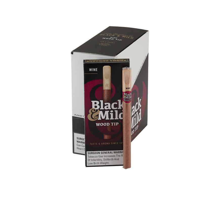 Black and Mild by Middleton Black and Mild By Middleton Wine Wood Tip 10/5 Cigars at Cigar Smoke Shop