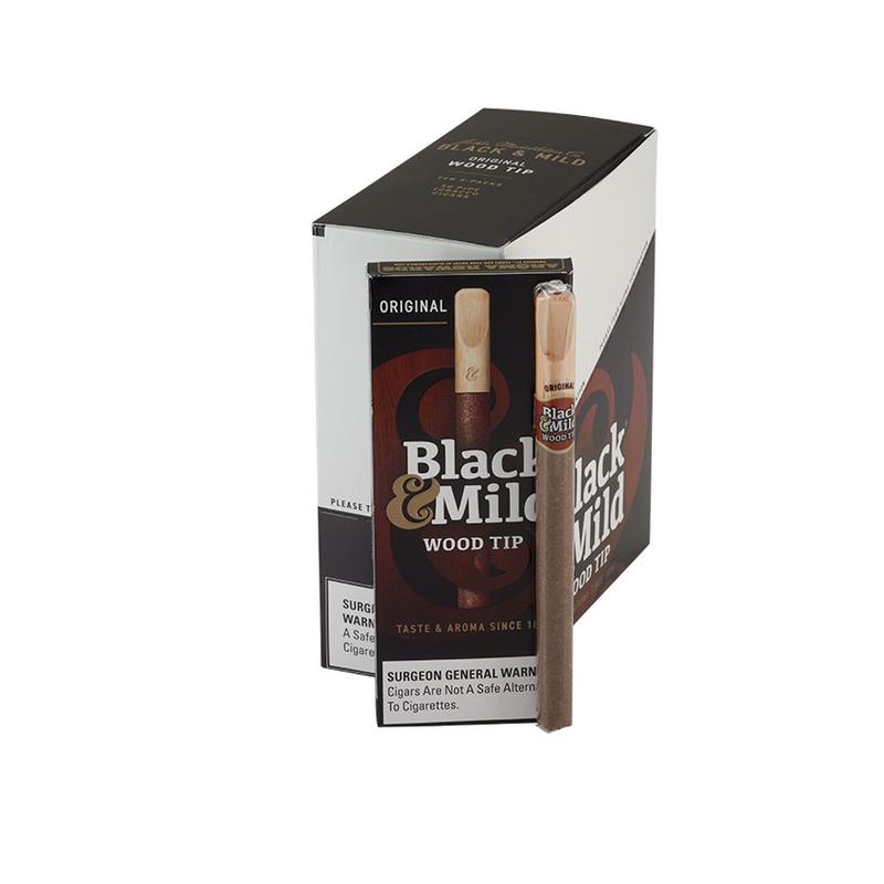 Black and Mild by Middleton Black and Mild By Middleton Wood Tip 10/5 Cigars at Cigar Smoke Shop
