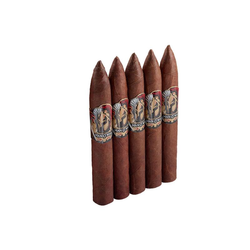 Man O War Torpedo 5 Pack Cigars at Cigar Smoke Shop