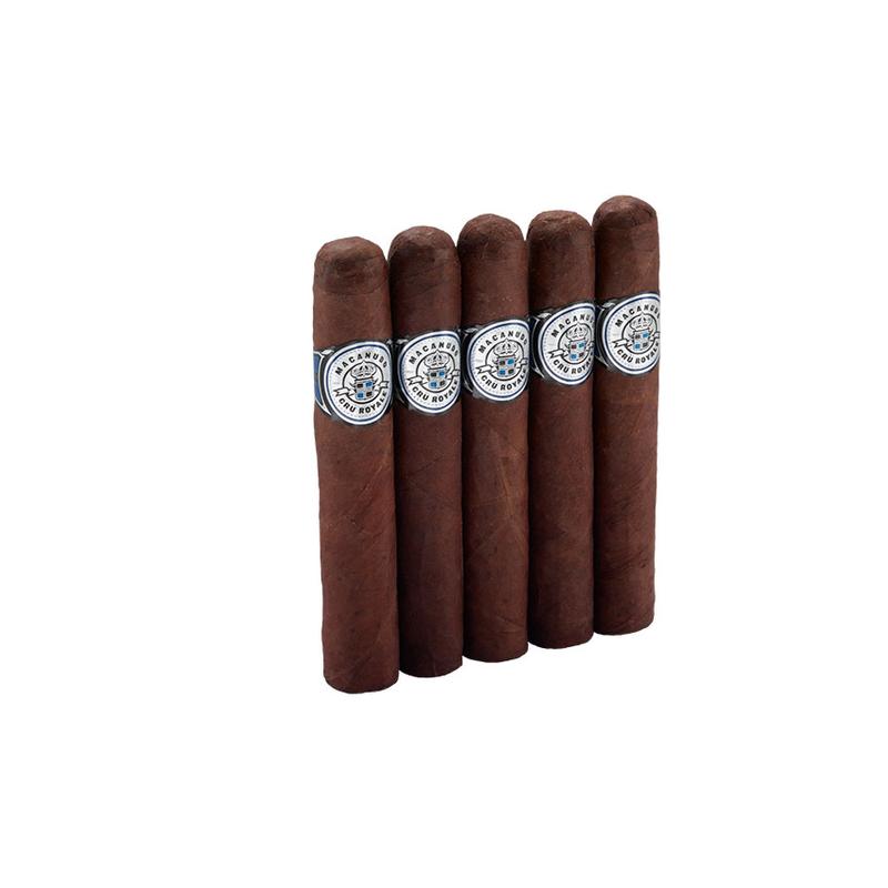 Macanudo Cru Royale Robusto 5 Pack Cigars at Cigar Smoke Shop