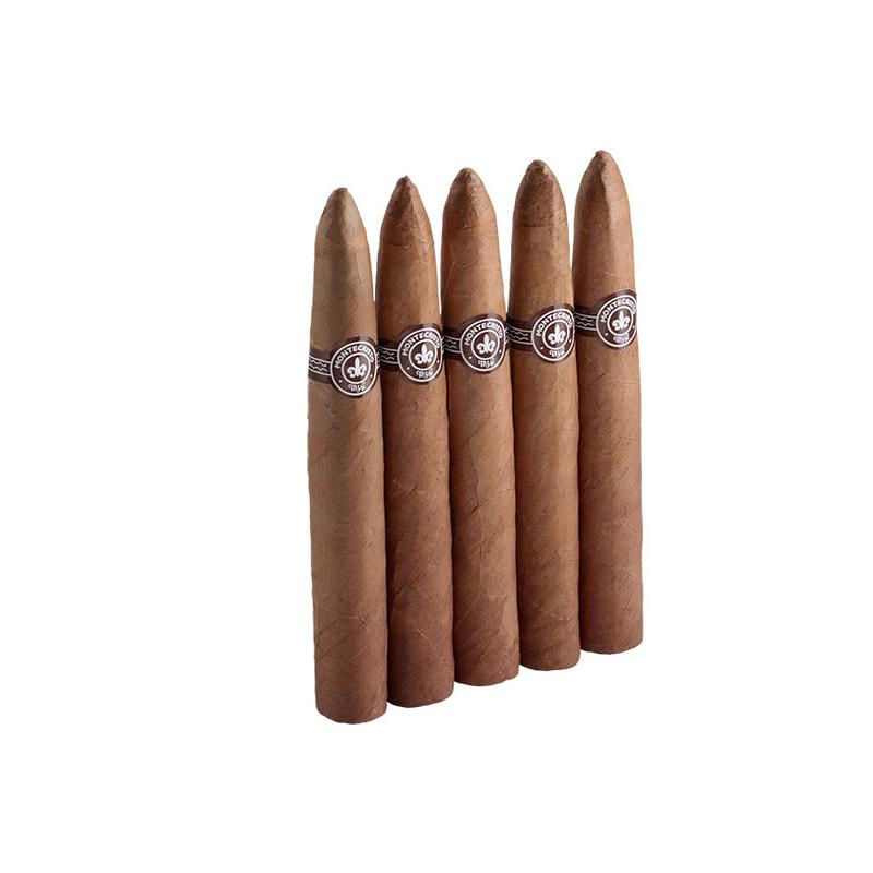 Montecristo Yellow No. 2 Torpedo 5 Pack Cigars at Cigar Smoke Shop