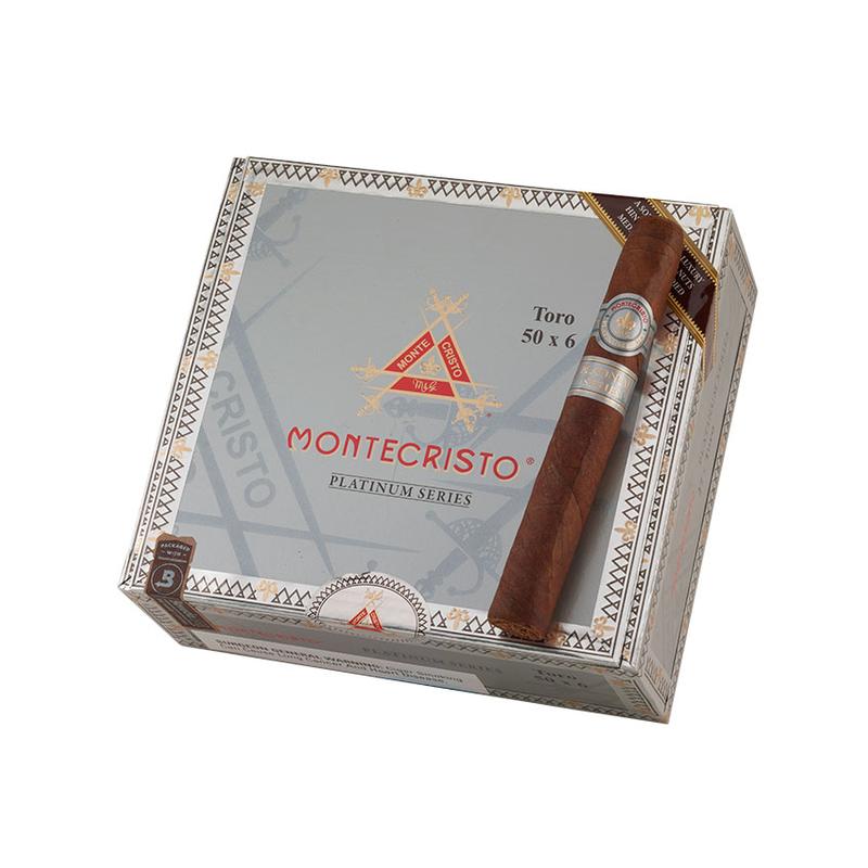 Montecristo Platinum Toro Cigars at Cigar Smoke Shop