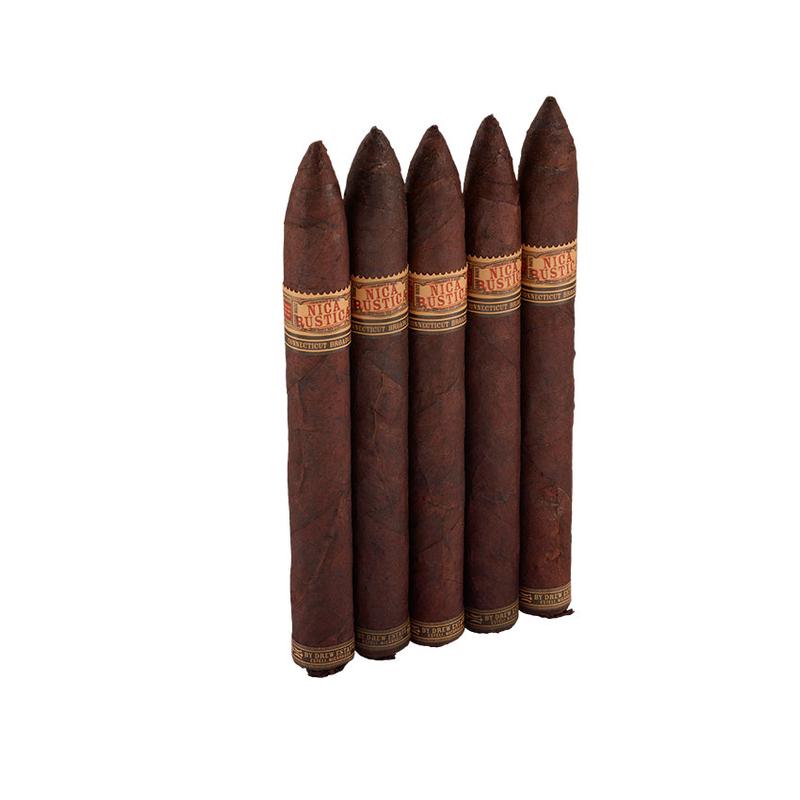Nica Rustica by Drew Estate Belly 5 Pack Cigars at Cigar Smoke Shop