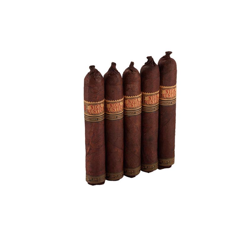 Nica Rustica by Drew Estate Short Robusto 5 Pack Cigars at Cigar Smoke Shop