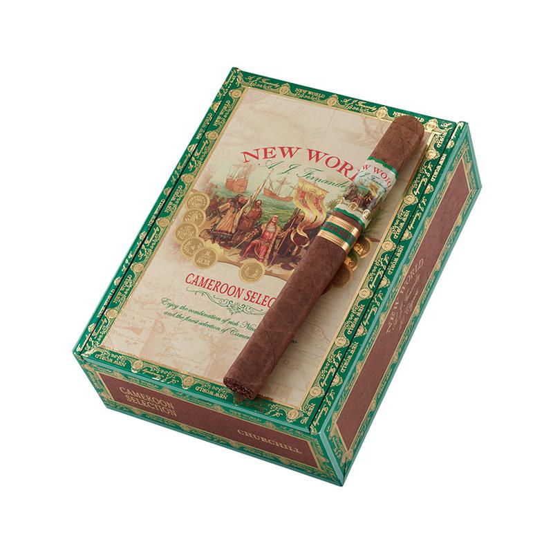 New World By AJ Fernandez Cameroon Selection Churchill Cigars at Cigar Smoke Shop