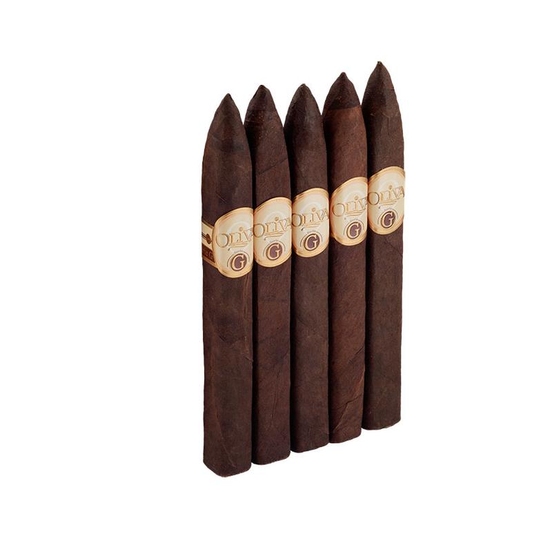 Oliva Serie G Maduro Torpedo 5 Pack Cigars at Cigar Smoke Shop